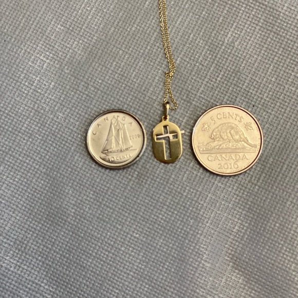 18' 10K gold necklace - Picture 8 of 8